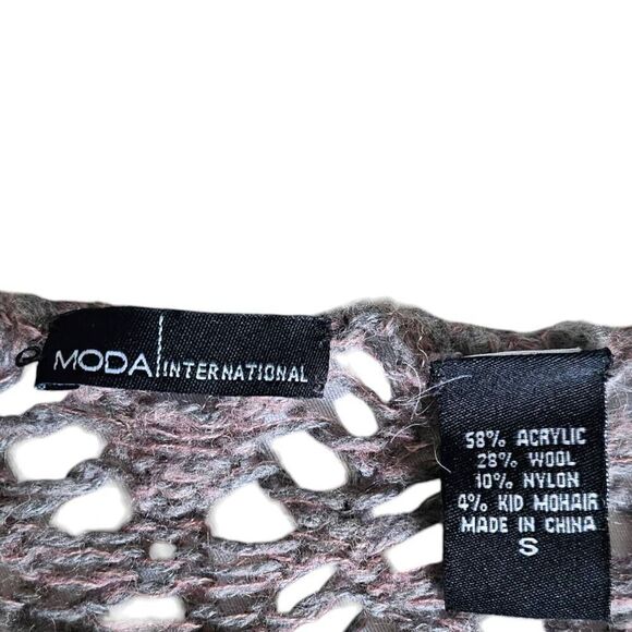 vintage fairy crochet open-knit sweater - Picture 7 of 7